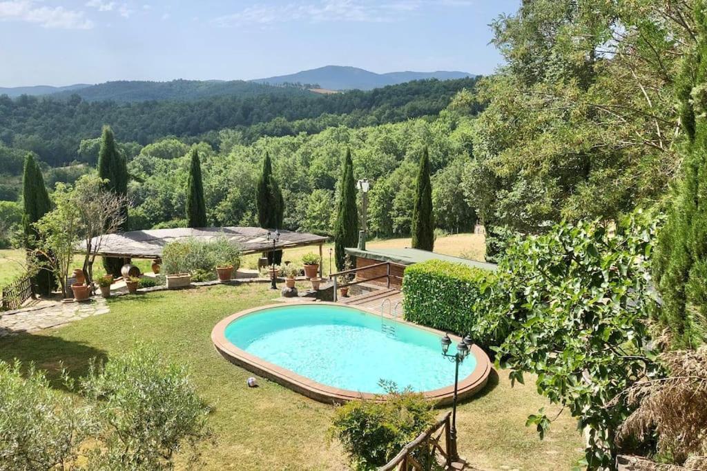 Luxury 1-Bedroom House With The Pool In Tuscany. Anghiari Dış mekan fotoğraf